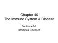 Chapter 40 The Immune System PowerPoint PPT Presentation