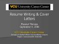 Resume Writing & Cover Letters Physical Therapy September 9 PowerPoint PPT Presentation