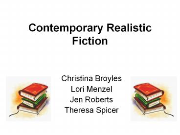 Contemporary Realistic Fiction