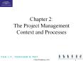 Chapter 2: The Project Management Context and Processes PowerPoint PPT Presentation