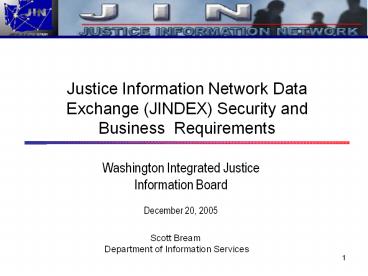 Washington Integrated Justice Information Board