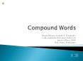 Compound Words