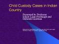 Child Custody Cases in Indian Country PowerPoint PPT Presentation