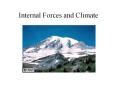 Internal Forces and Climate PowerPoint PPT Presentation