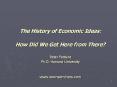 The History of Economic Ideas: PowerPoint PPT Presentation