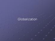 Globalization