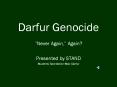 Darfur Genocide PowerPoint PPT Presentation