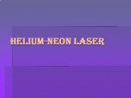 Helium-neon Laser