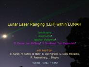 Lunar Laser Ranging (LLR) within LUNAR