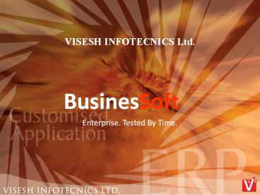 VISESH INFOTECNICS Ltd.