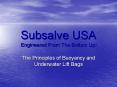 Subsalve USA Engineered From The Bottom Up! PowerPoint PPT Presentation
