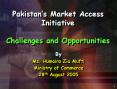 Pakistan’s Market Access Initiative Challenges and Opportunities PowerPoint PPT Presentation