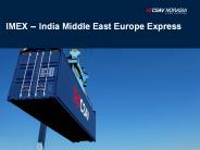 IMEX – India Middle East Europe Express