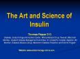 The Art and Science of Insulin PowerPoint PPT Presentation