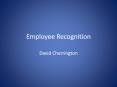 Employee Recognition PowerPoint PPT Presentation