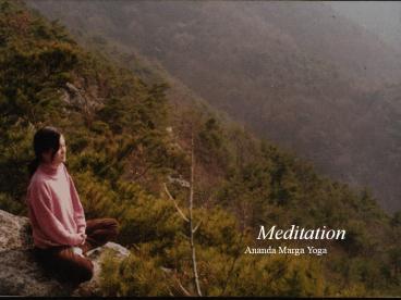Meditation