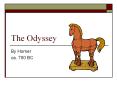 The Odyssey PowerPoint PPT Presentation