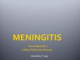 MENINGITIS Saima Abbas M.D Fellow of Infectious Diseases PowerPoint PPT Presentation