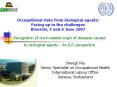 Occupational risks from biological agents: Facing up to the PowerPoint PPT Presentation