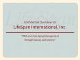 Confidential Overview for LifeSpan International, Inc. PowerPoint PPT Presentation