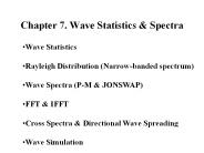 Chapter 7. Wave Statistics
