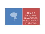 TEMA 2 CATEGOR