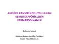 AKCIGER KANSERINDE UYGULANAN KEMOTERAPЦTIKLERIN FARMAKODINAMISI PowerPoint PPT Presentation