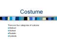 Costume PowerPoint PPT Presentation