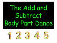 The Add and Subtract Body Part Dance