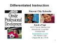 Differentiated Instruction PowerPoint PPT Presentation
