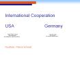 International Cooperation PowerPoint PPT Presentation