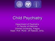 Child Psychiatry