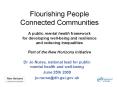 Flourishing People Connected Communities A public mental PowerPoint PPT Presentation
