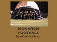 MONARCH FOOTBALL Head Coach Phil Bravo OL swap blocking