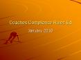 Coaches Compliance Rules Ed PowerPoint PPT Presentation