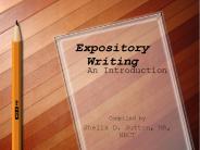 Expository Writing