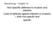 Microbiology - Chapter 14