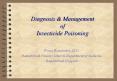 Diagnosis & Management of Insecticide Poisoning PowerPoint PPT Presentation