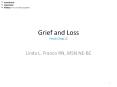 Grief and Loss Psych Chap12 PowerPoint PPT Presentation