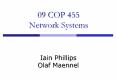 09 COP 455 Network Systems PowerPoint PPT Presentation