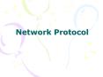 Network Protocol Network Protocol Application layer protocol PowerPoint PPT Presentation