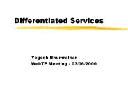 Differentiated Services