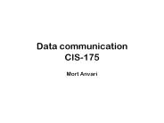 Data communication CIS-175