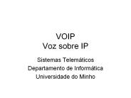 VOIP Voz sobre IP