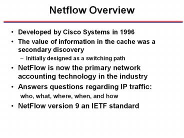 Developed by Cisco Systems in 1996