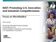 NIST: Promoting U.S. Innovation