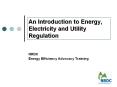 An Introduction to Energy, Electricity and Utility PowerPoint PPT Presentation