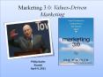 Marketing 3.0: Values-Driven Marketing PowerPoint PPT Presentation