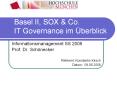 Basel II, SOX PowerPoint PPT Presentation