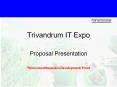 Trivandrum IT Expo PowerPoint PPT Presentation
